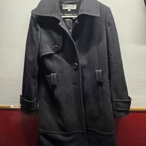 Anne Klein Black Trench Coat